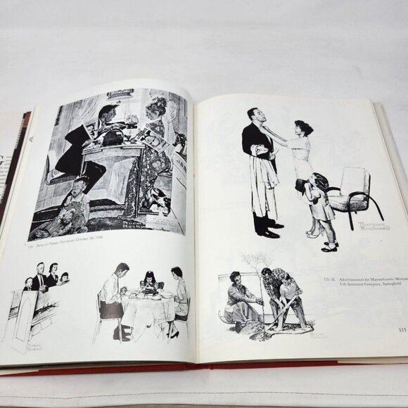 Norman Rockwell's America - Oversized Hardcover Book FULL PAGE PHOTOS - Picture 2 of 5